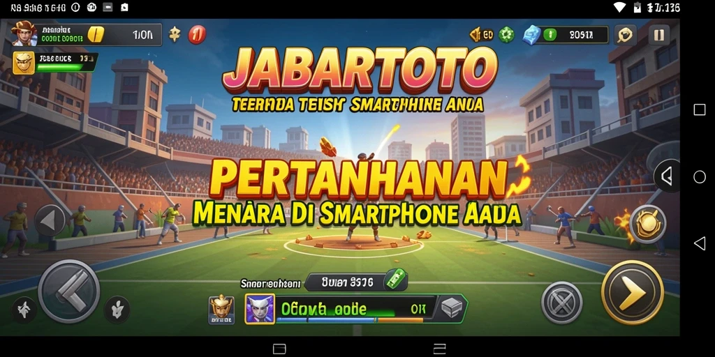 Gameplay menarik dalam JABARTOTO dengan menara pertahanan strategis.