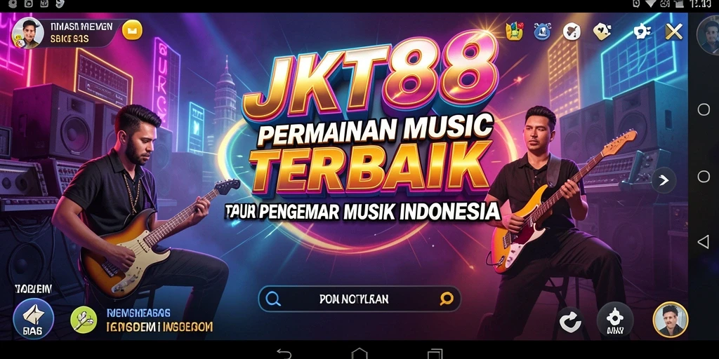 Tampilan gameplay JKT88 dengan fitur karaoke dan multiplayer.