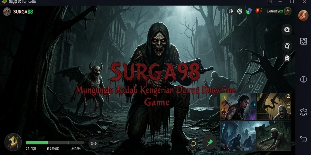 Gameplay menegangkan SURGA88 dengan suasana Horror yang mencekam.